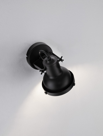 Luces Exclusivas kinkiet LED Bancos Ø 12 cm GU10 1x10W IP20 czarny LE43716