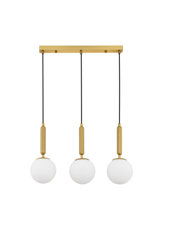 Luces Exclusivas lampa wisząca LED Agro E27 3x12W IP20 złota LE43225