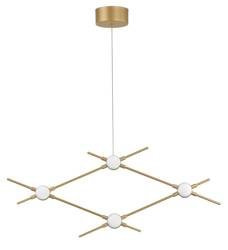 Luces Exclusivas żyrandol  / lampa wisząca LED Azul 4x(2,4W 168lm 3000K) 9,6W 672lm złota LE41329