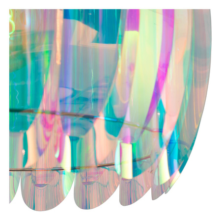 Lucide lampa wisząca Glinstar Ø 40 cm 1xE27 40W wielokolorowa 34447/40/99