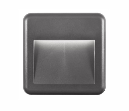 Luces Exclusivas oprawa ścienna zewnętrzna LED Terrassa 4W 320lm 3000K szara IP54 LE71440