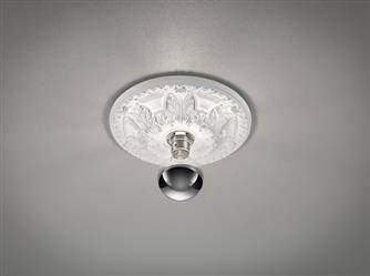 Trio plafon Lilly E27 biały 603300101