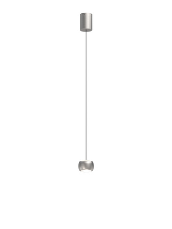 Aviano Lighting lampa wisząca LED Quiberon ściemnialna 6W 600lm 3000K matowy nikiel 6039-103