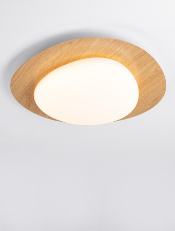 Luces Exclusivas lampa sufitowa LED Isidro ściemnialna 21W 1572lm 3000K IP20 drewniana LE44416