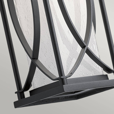 Quintiesse kinkiet zewnętrzny Ashbern E27 czarny IP44 QN-ASHBERN-S