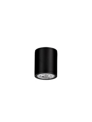 Luces Exclusivas lampa sufitowa zewnętrzna LED Sucre Ø 6,5 cm 6W 508lm 3000K IP65 czarna LE73652
