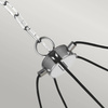 Quintiesse lampa wisząca Loras 5xE27 chrom QN-LORAS5