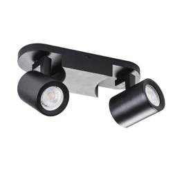 Kanlux kinkiet (reflektorki) Laurin 2xGU10 czarny 29123