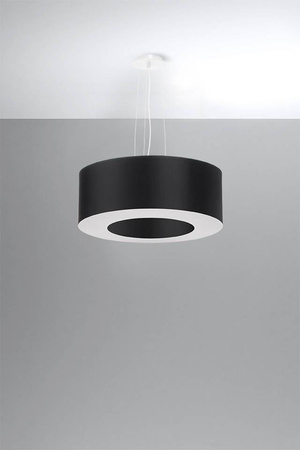 Sollux lampa wisząca Saturno 50 5xE27 czarna SL.0748
