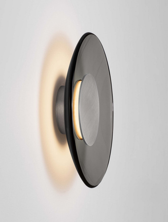 Luces Exclusivas kinkiet LED Huanuco Ø 32 cm 17W 248lm 3000K IP20 szary LE44840