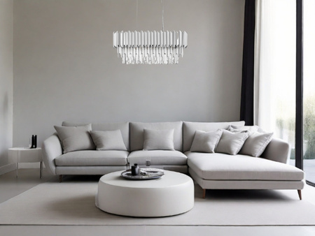 Luces Exclusivas lampa wisząca LED Acaten Ø 70 cm E14 5x5W IP20 chrom LE43576