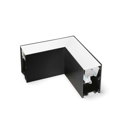 Ideal Lux narożnik oprawy linowej LED Fluo corner 8W 950lm 3000K czarny 191430