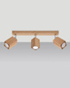 Sollux plafon (reflektorek) Keke 3 3xGU10 drewniany SL.1037