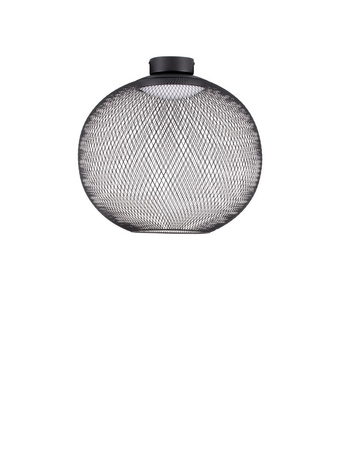 Luces Exclusivas lampa sufitowa LED Rita Ø 46 cm 23W 695lm 3000K IP20 czarna LE44254