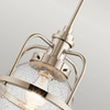 Quintiesse lampa wisząca Triocent E27 nikiel IP44 QN-TRIOCENT-P-PN