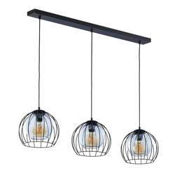 TK Lighting lampa wisząca Universo 3xE27 grafitowa 4483