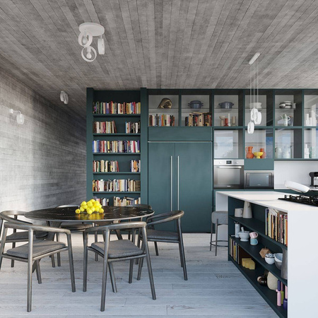 Sollux lampa wisząca Titran E27 biała SL.1137