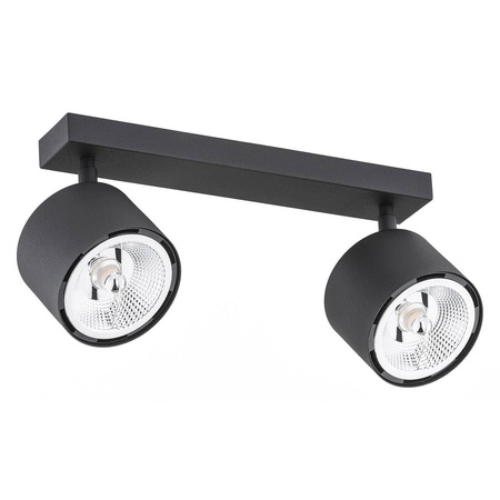 Argon kinkiet (reflektorki) Clevland 2xGU10 czarny 1032 BZ
