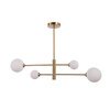 Light Prestige żyrandol / lampa wisząca Dorado 4 4xG9 miedź LP-002/4P