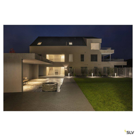 SLV lampa stojąca zewnętrzna Quadrasyl SL 75 GX53 szara 75cm IP44 232294