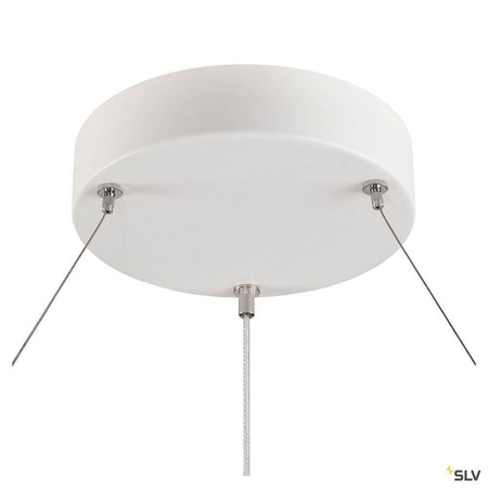 SLV lampa wisząca LED Halo 35W 2200lm 3000/4000K biała 1002912