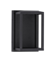 Luces Exclusivas kinkiet zewnętrzny LED Orvenza 14W 383lm 3000K IP65 czarny LE75189