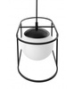 Ummo lampa wisząca Kuglo E27 czarna KUB122B0