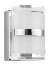 Luces Exclusivas kinkiet łazienkowy LED Leganes 10W 1007lm 3000K chrom IP44 LE42427