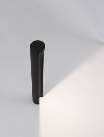 Luces Exclusivas lampa stojąca zewnętrzna LED Moroleon 8,5W 470lm 3000K czarna 65cm IP54 LE71491