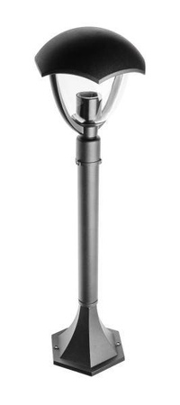 GTV lampa stojąca zewnętrzna Grande 60W E27 czarna 100cm IP54 OS-GRA00P-00