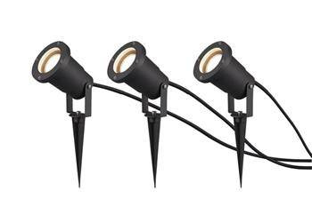 Trio reflektor dogruntowy (3 szt) Ubangi GU10 antracytowy IP65 800260342