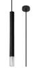 Sollux lampa wisząca Wezyr 1 G9 czarna SL.0960