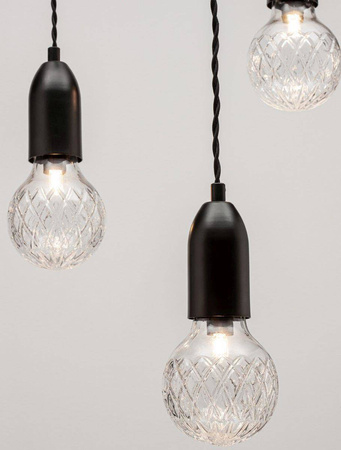 Luces Exclusivas lampa wisząca Bani 3xG9 czarna LE42715