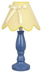 Candellux dziecięca lampka biurkowa Lola E14 żółto/niebieska 41-63472