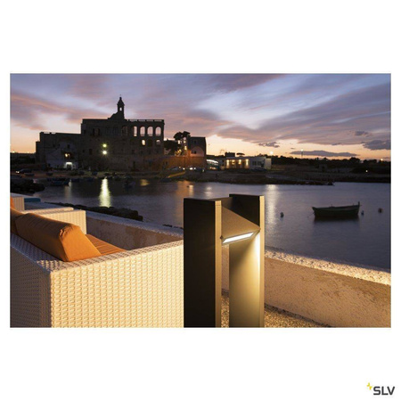 SLV lampa stojąca zewnętrzna LED Quad 18W 1550lm 3000K antracytowa 90cm IP65 1003001