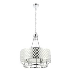 Orlicki Design żyrandol / lampa wisząca Verno 6xE14 biała/chrom OR84375