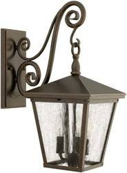 Elstead kinkiet zewnętrzny Trellis 3xE14 brązowy IP44 HK-TRELLIS2-M