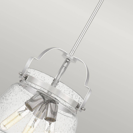 Quintiesse lampa wisząca Wimberley 3xE27 chrom QN-WIMBERLEY-P-PC