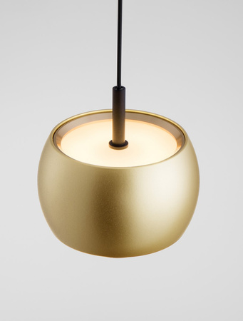 Luces Exclusivas lampa wisząca LED Lima Ø 9,6 cm 13W 922lm 3000K IP20 złota LE44285