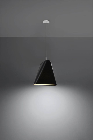 Sollux lampa wisząca Blum 1 E27 czarna SL.0770