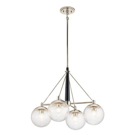 Quintiesse lampa wisząca Marilyn 4xE27 nikiel QN-MARILYN4
