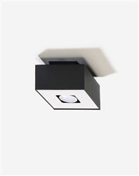 Sollux plafon Mono 1 GU10 biało/czarny SL.0070