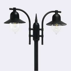 Norlys latarnia Como 2xE27 czarna 249cm IP54 372BL