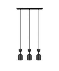 Ummo lampa wisząca potrójna Supuru 3L 3xGU10 czarna SUL322P0