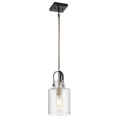 Quintiesse lampa wisząca Kitner E27 nikiel QN-KITNER-P-PN