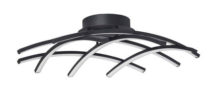 Luces Exclusivas plafon LED Catia 36W 1800lm 3000K czarny LE41600