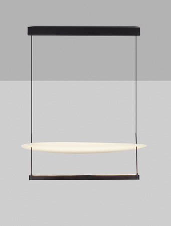 Luces Exclusivas lampa wisząca LED Tiraque ściemnialna 55W 3600lm 3000K IP20 czarna LE44630