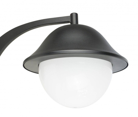 Su-ma latarnia Prince Max 2xE27 czarna/patyna IP43 OGMW 3 O-BD