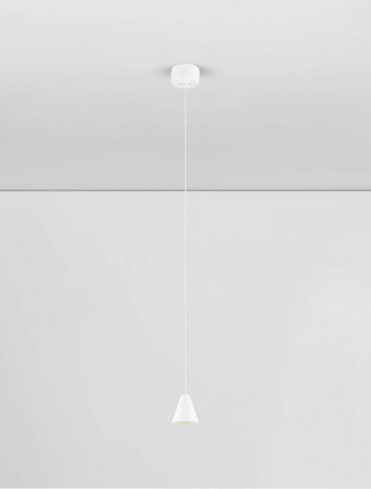 Luces Exclusivas lampa wisząca LED Achocalla Ø 6 cm 5W 377lm 3000K IP20 biała LE44760