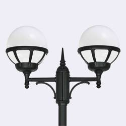 Norlys latarnia Bolonia 2xE27 czarna 254cm IP54 363BL